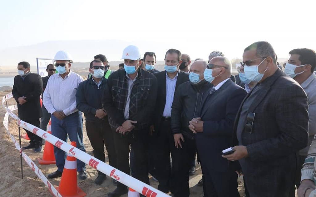 وزير النقل يتابع نسب إنجاز الأعمال بمشروع تطوير ميناء العين السخنة