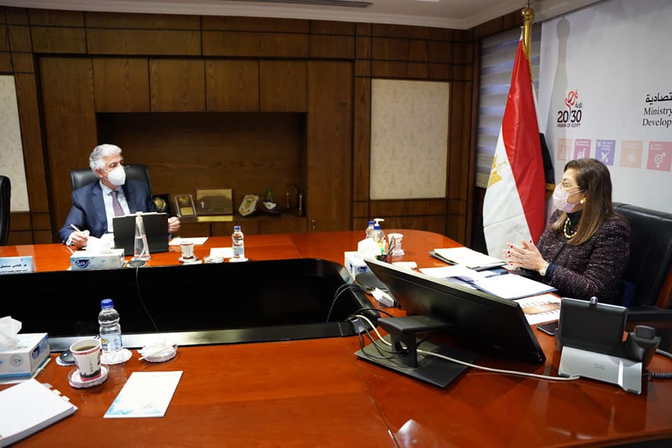 "وزيرة التخطيط" تبحث أوجه التعاون مع المؤسسة الدولية الإسلامية لتمويل التجارة