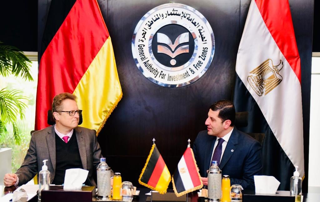 "هيئة الاستثمار" تبحث سبل جذب المزيد من الاستثمارات الألمانية إلى مصر