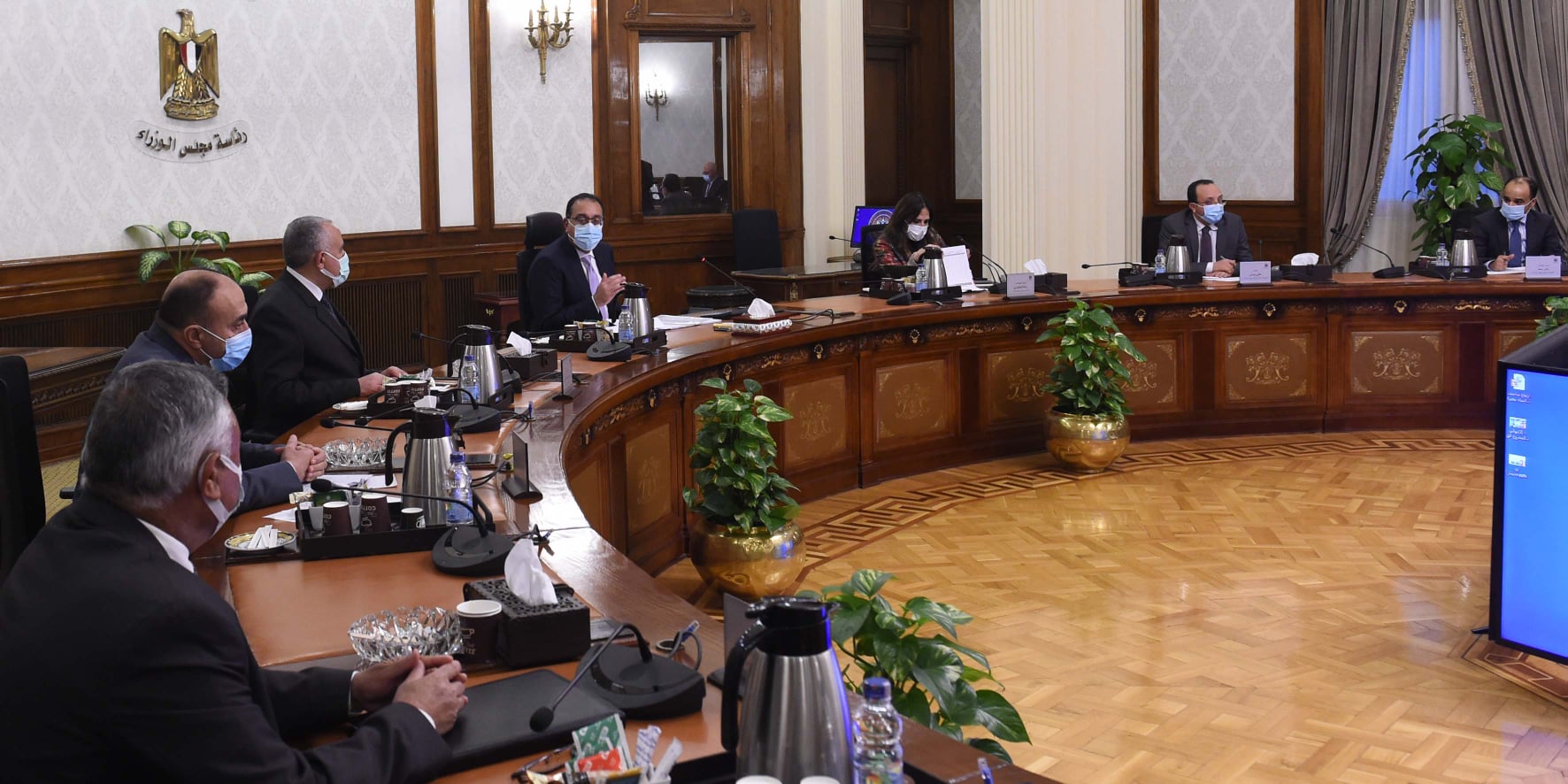 رئيس الوزراء يتابع الموقف التنفيذي للمشروع القومي لتأهيل وتبطين الترع وأنظمة الري الحديث