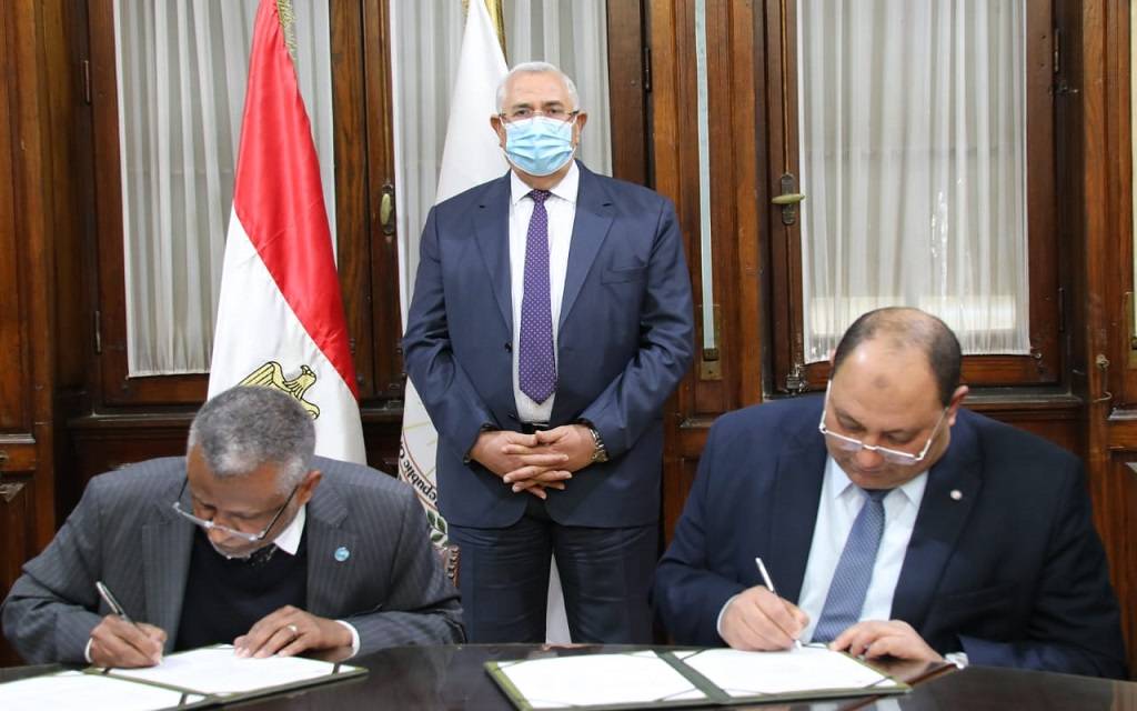 مصر توقع مع “الفاو” مشروعين لزيادة إنتاجية المياه للإنتاج الزراعي