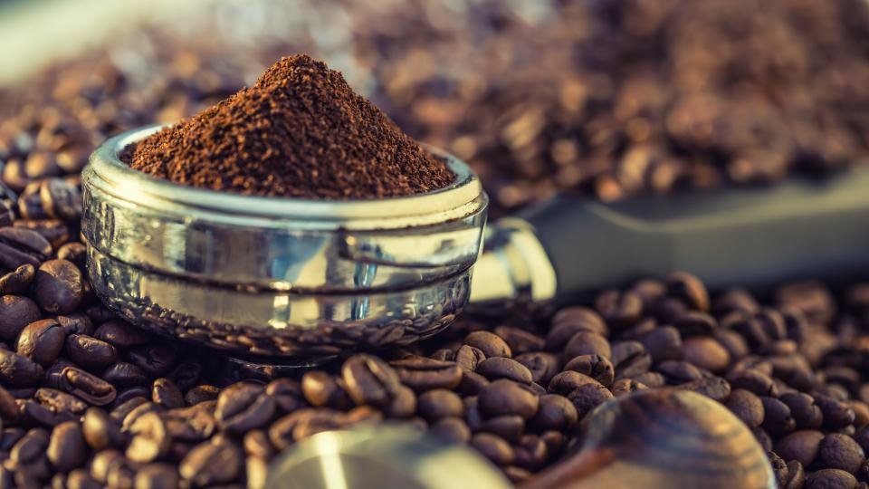 حبوب القهوة ؛ البن