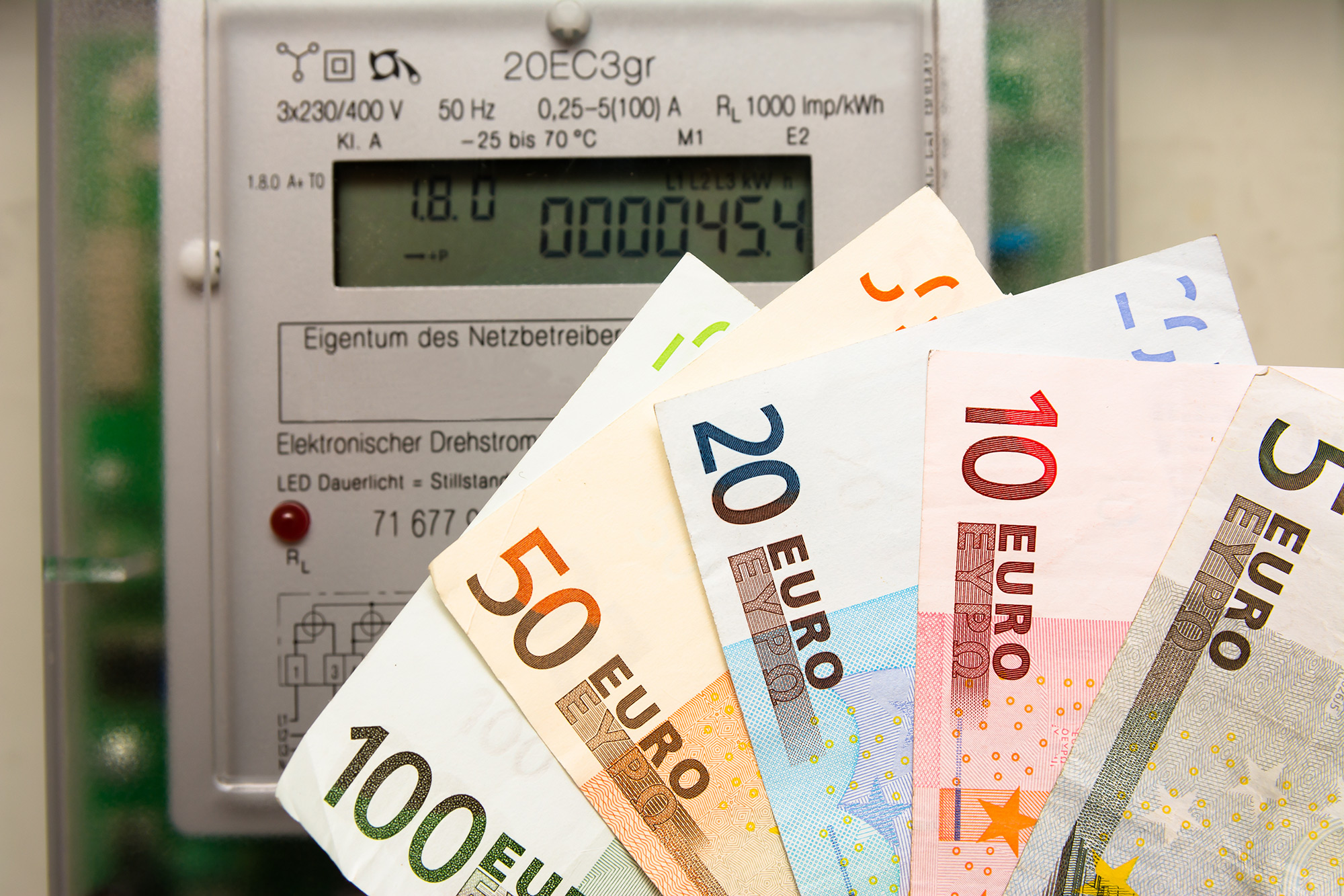 أسعار الكهرباء فى أوروبا