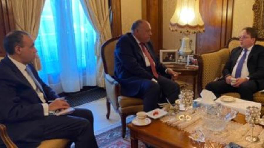 شكري يبحث مع المفوض الأوروبي تعميق الشراكة والتعاون بمجال المناخ