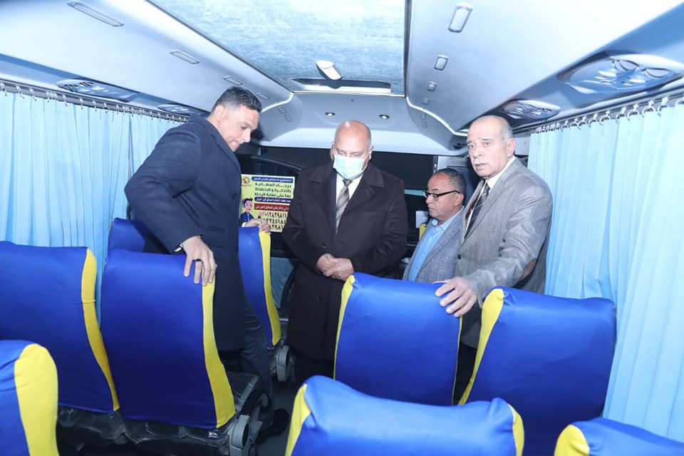 تدشين المرحلة الثانية من مشروع النقل العام الجماعى فى "الدقهلية"