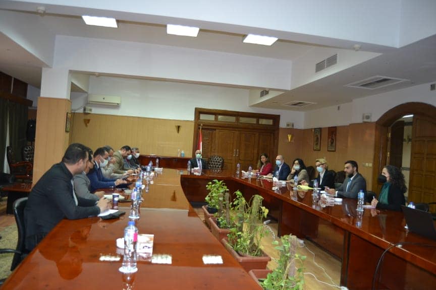 "الرى" تبحث مع "البنك الدولى" التعاون فى التخفيف والتأقلم مع التغيرات المناخية