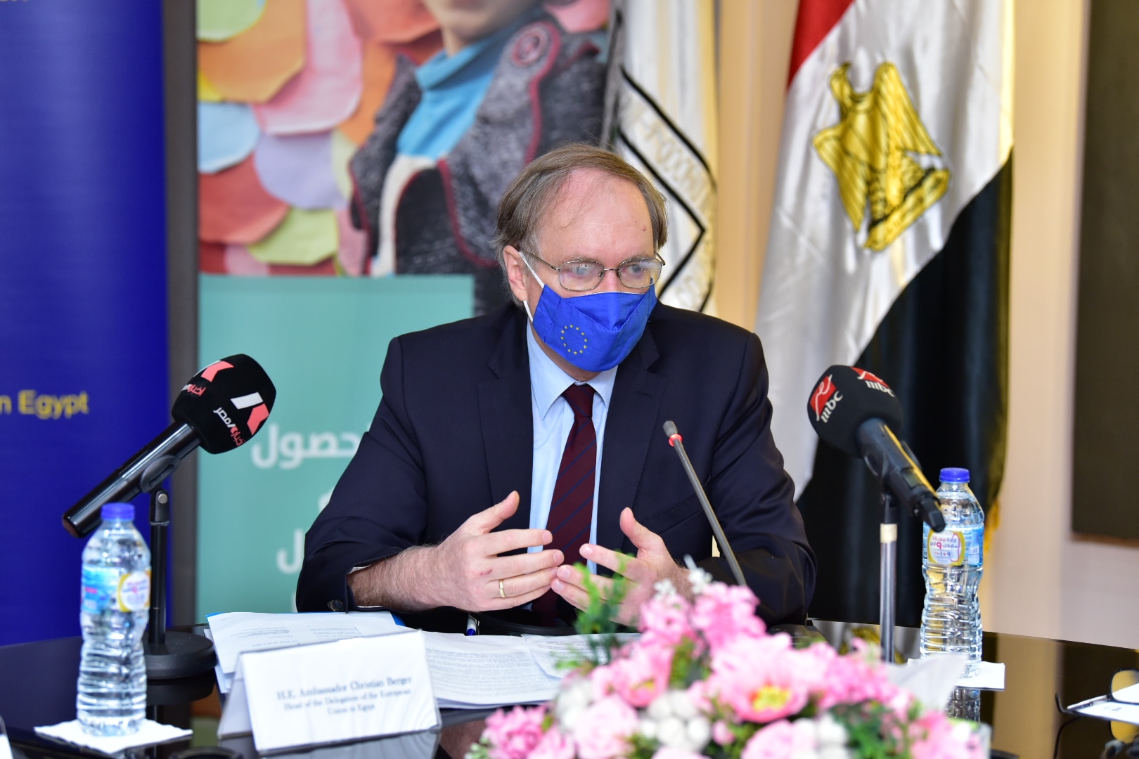 كريستيان برجر سفير الاتحاد الأوروبى