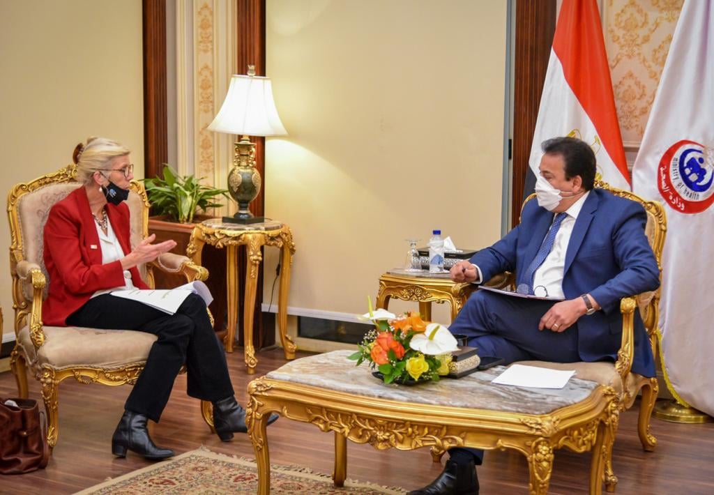 "الصحة" تبحث مع "الأمم المتحدة" سبل زيادة التعاون لدعم ملف تنمية الأسرة المصرية