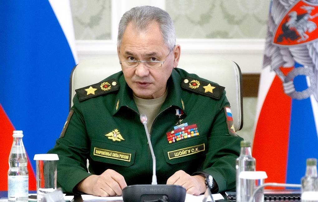 وزير الدفاع الروسى سيرجى شويجو ؛ روسيا