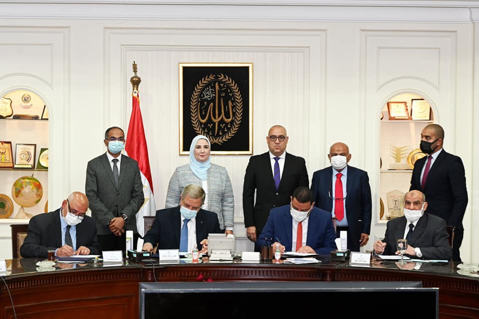 بروتوكول تعاون لتوصيل المياه فى الصعيد ضمن مبادرة "حياة كريمة" بتكلفة 100 مليون جنيه