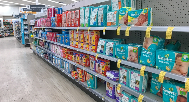 حفاضات الأطفال