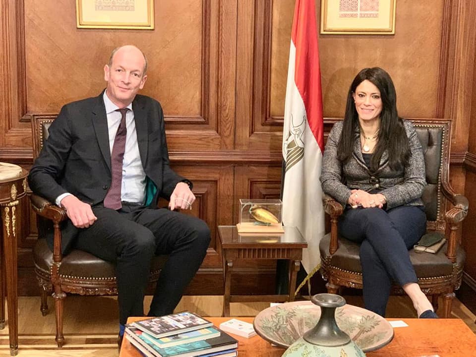 "المشاط" تبحث مع "الأوروبى لإعادة الإعمار" تفعيل الاستراتيجية الجديدة والمشاركة فى مؤتمر "COP27"