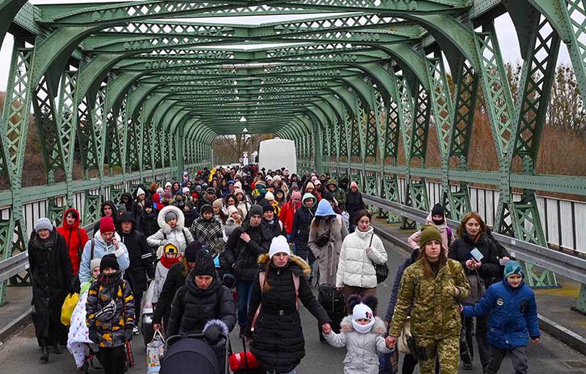 الأمم المتحدة: فرار أكثر من 2.3 مليون لاجئ من أوكرانيا