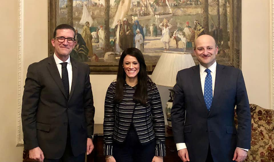 "التعاون الدولى" تبحث مع "وكالة ائتمان الصادرات" إتاحة مزيد من التيسيرات للقطاع الخاص