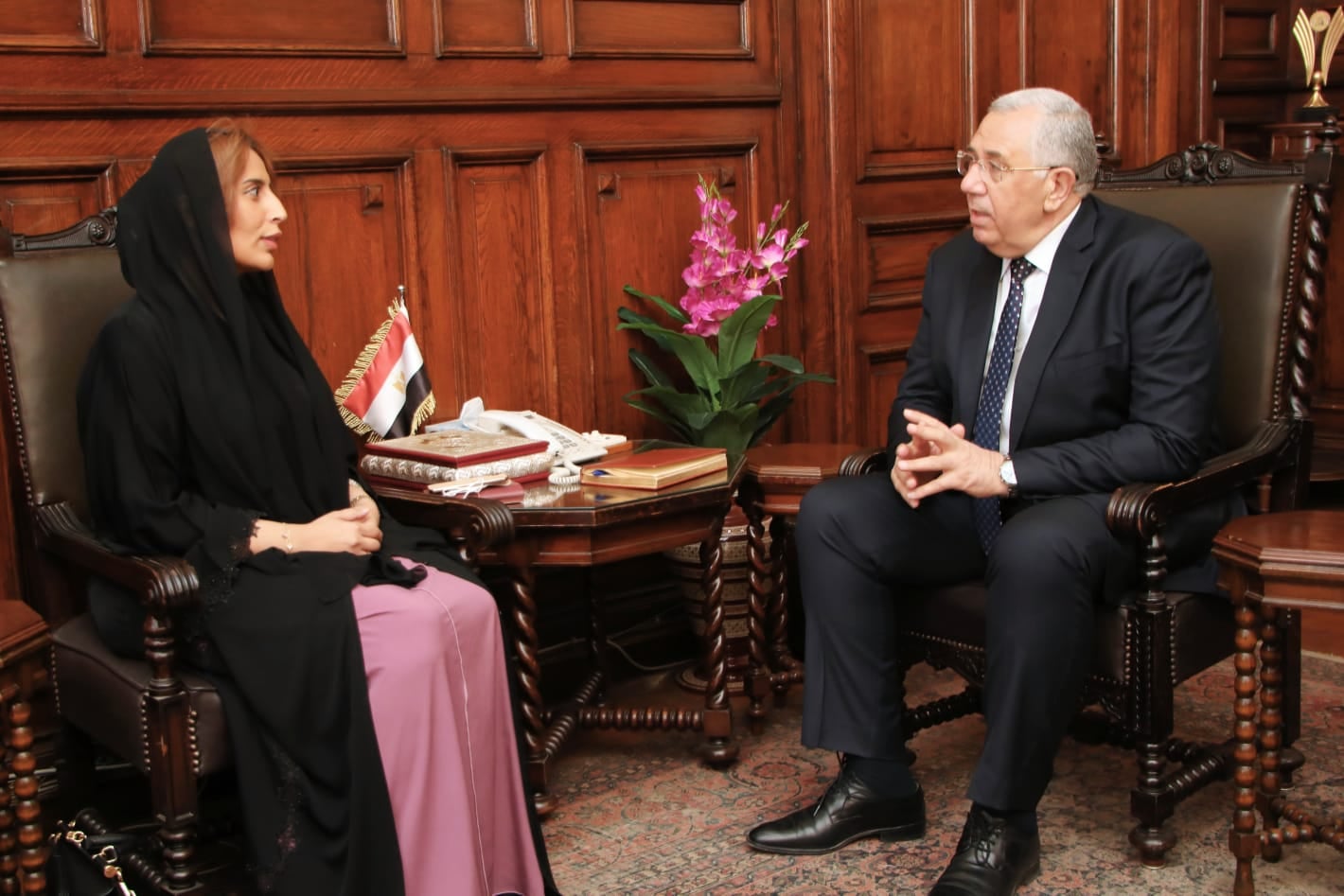 تشكيل لجنة فنية زراعية مشتركة بين مصر والإمارات لبحث المعوقات