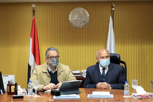 "العنانى" و"الوزير" يتابعان مستجدات تنفيذ استراتيجية تعظيم سياحة اليخوت فى مصر