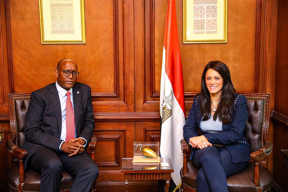 "المشاط" تناقش مع نائب رئيس "بنك التنمية الأفريقى" فرص التعاون المستقبلية