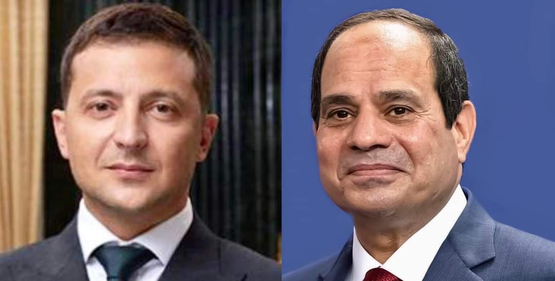 الرئيس السيسي يتلقى اتصالا هاتفيا من رئيس أوكرانيا