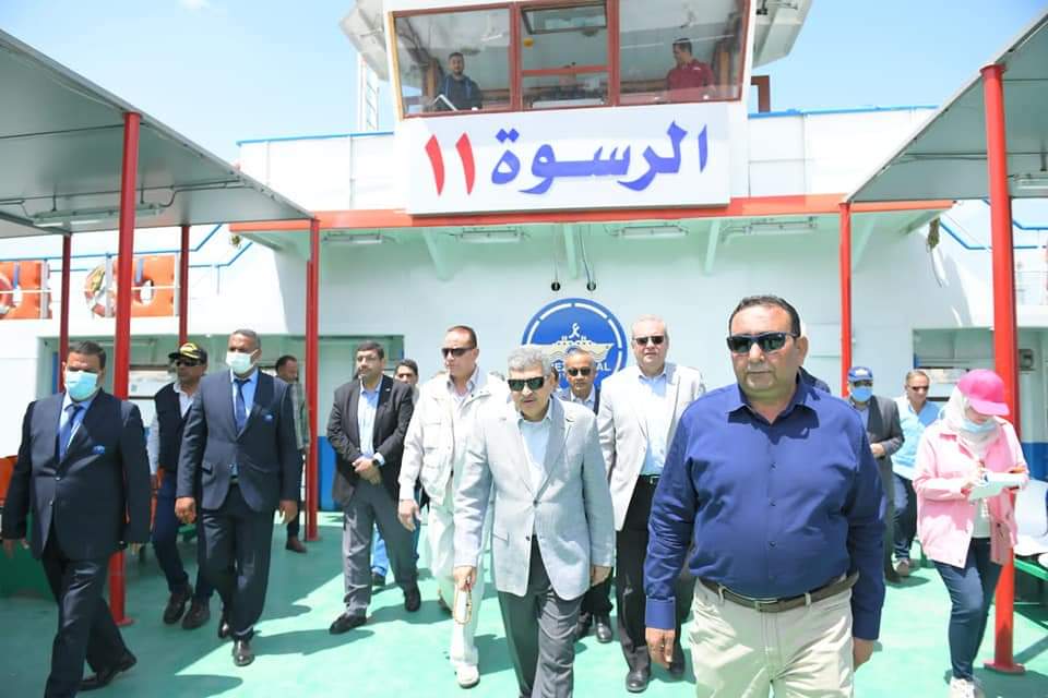 “ربيع” يتابع أعمال التطوير بشركة قناة السويس للاستزراع المائي