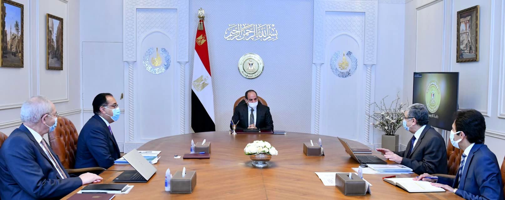 الرئيس السيسي يوجه بتعظيم المكونات المحلية لمنظومة إنتاج الهيدروجين الأخضر