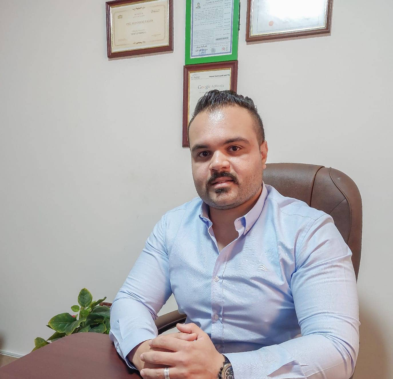 محمد رجب، رئيس مجلس إدارة شركة "إى رامو للحلول الرقمية