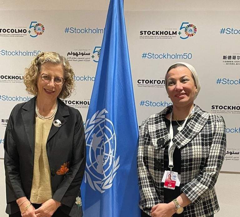 وزيرة البيئة تناقش مع برنامج الأمم المتحدة للبيئة التعاون المشترك فى أجندة مؤتمر المناخ القادم COP27