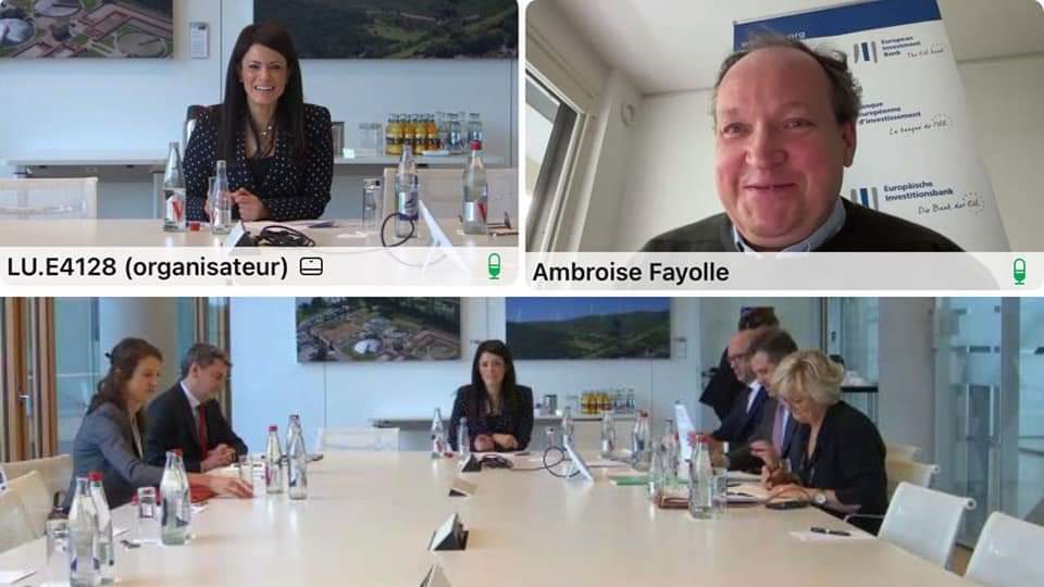 المشاط تلتقي نائبي رئيس بنك الاستثمار الأوروبي 