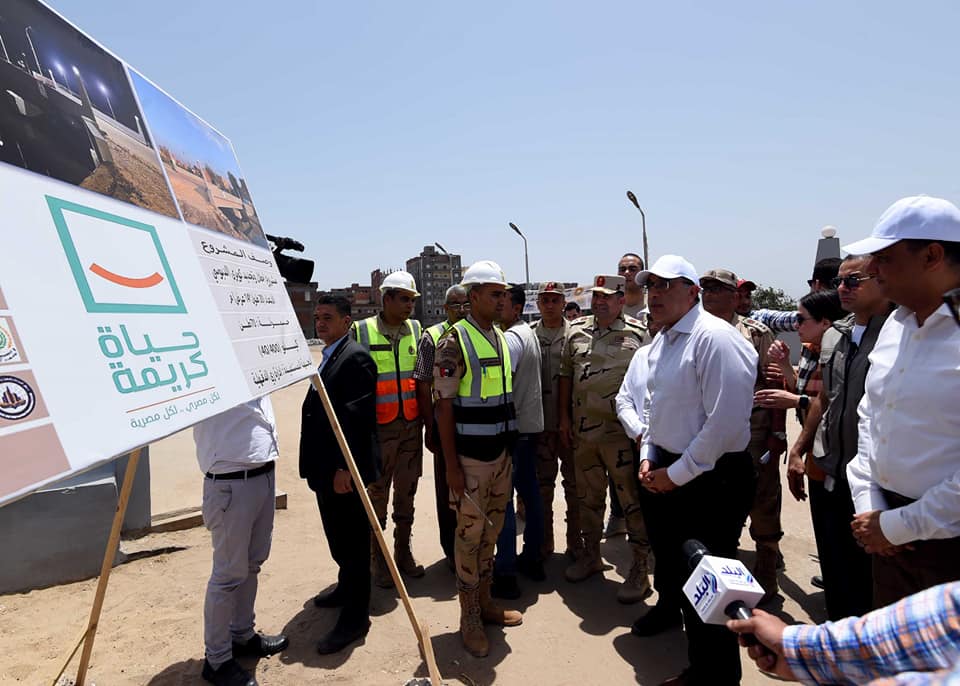 “مدبولى” يتفقد مشروع إحلال وتجديد كوبري الدبوسي ونقطة إسعاف بمركز شربين فى الدقهلية