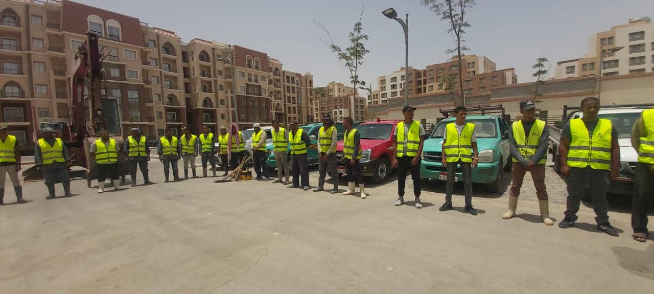 "الإسكان" تبدأ أعمال التشغيل والصيانة بالحى السكنى الثالث فى العاصمة الإدارية