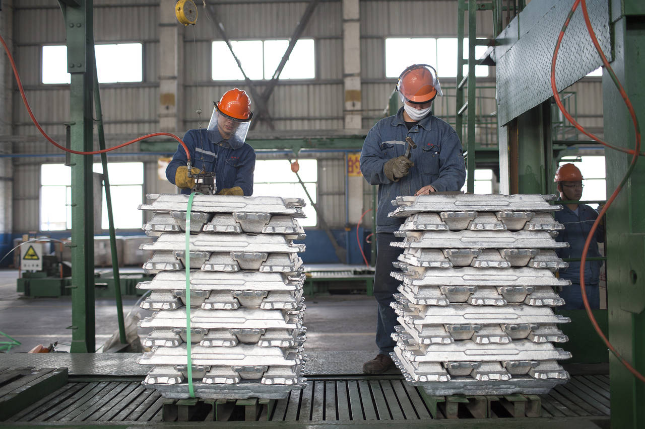 صادرات الصين من الألومنيوم