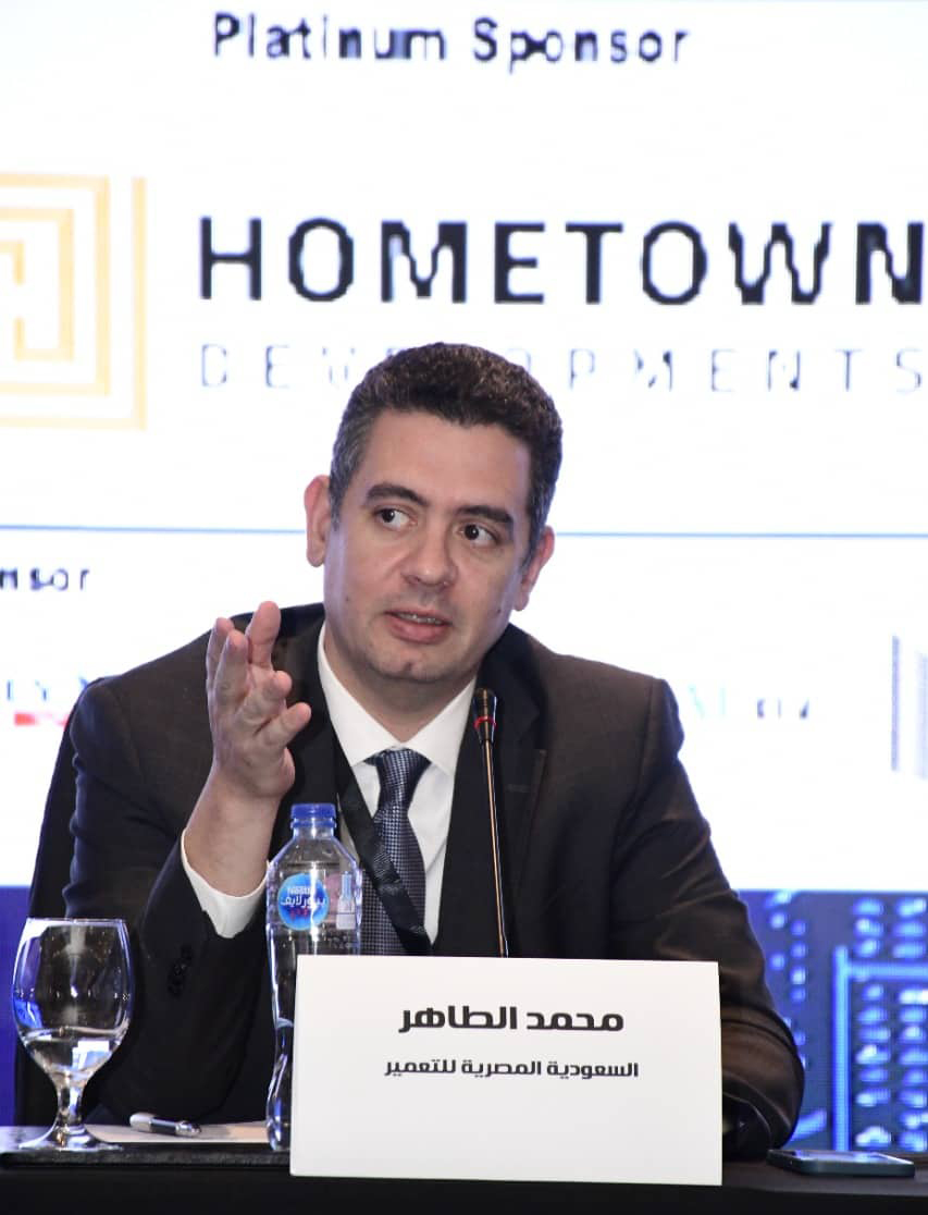محمد الطاهر، الرئيس التنفيذى للشركة السعودية المصرية للتعمير