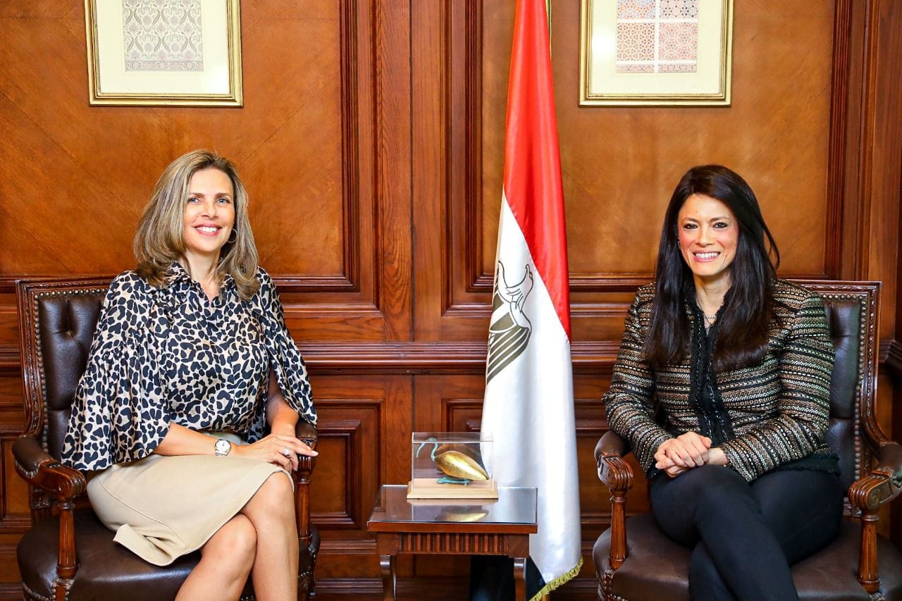 وزيرة التعاون الدولي تبحث مع رئيس “أمازون ويب سيرفيزس” مجالات التعاون المشترك