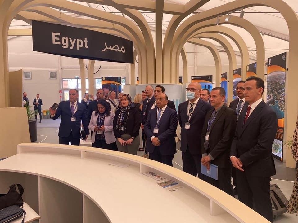 وزيرا الإسكان والتنمية المحلية يفتتحان الجناح المصري بمنتدى "WUF11"