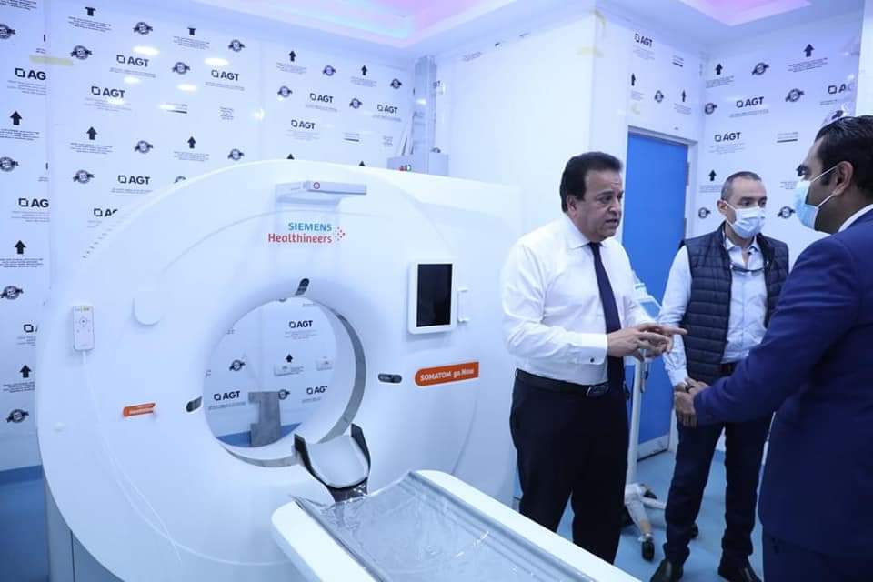 وزير الصحة يتفقد مستشفى وادي النطرون التخصصي بمحافظة البحيرة