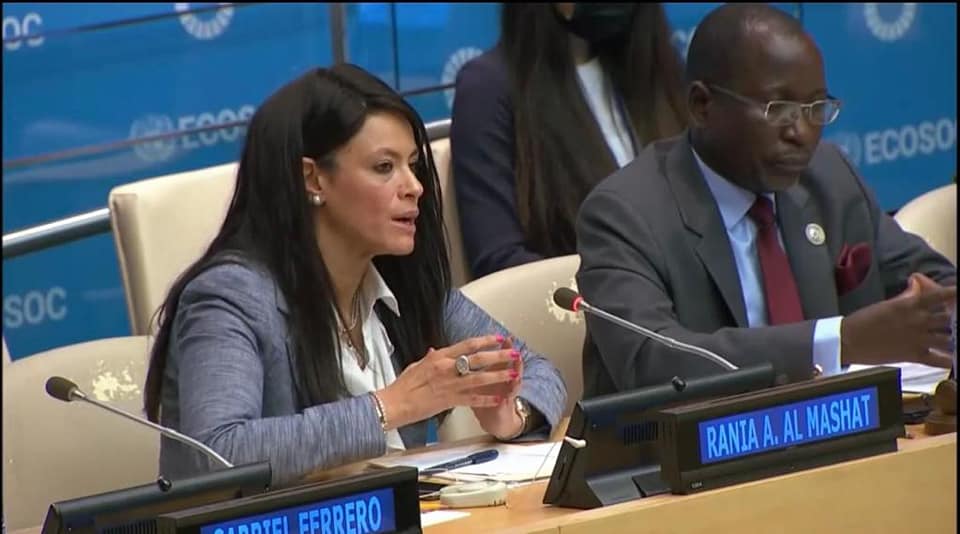 "المشاط" تؤكد أهمية التعاون متعدد الأطراف للتغلب على أزمة الطاقة وأسعار الغذاء