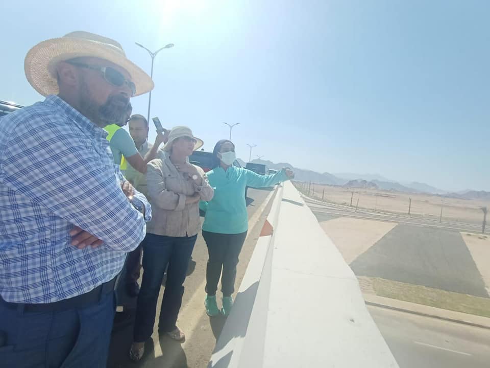 وزيرة البيئة تتفقد أعمال تطوير الحديقة المركزية في شرم الشيخ استعدادا لمؤتمر المناخ