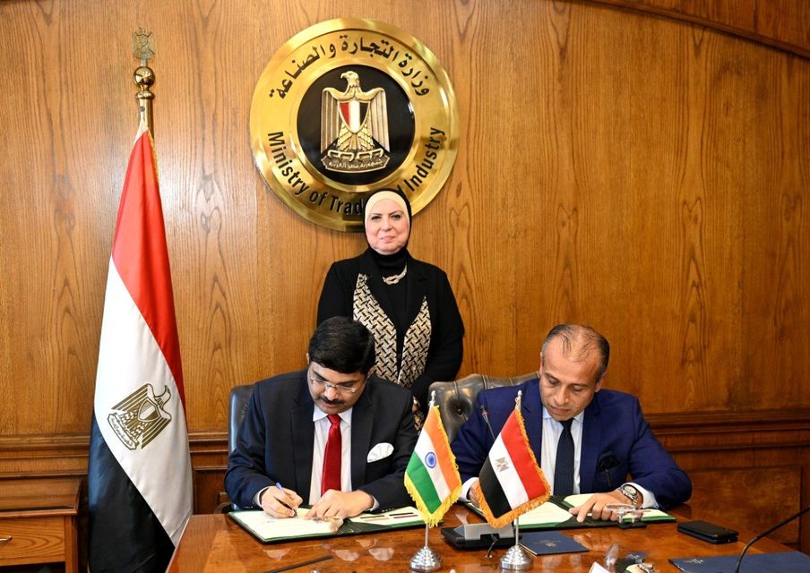 جامع: فرص كبيرة لتعزيز العلاقات التجارية والاستثمارية بين مصر والهند