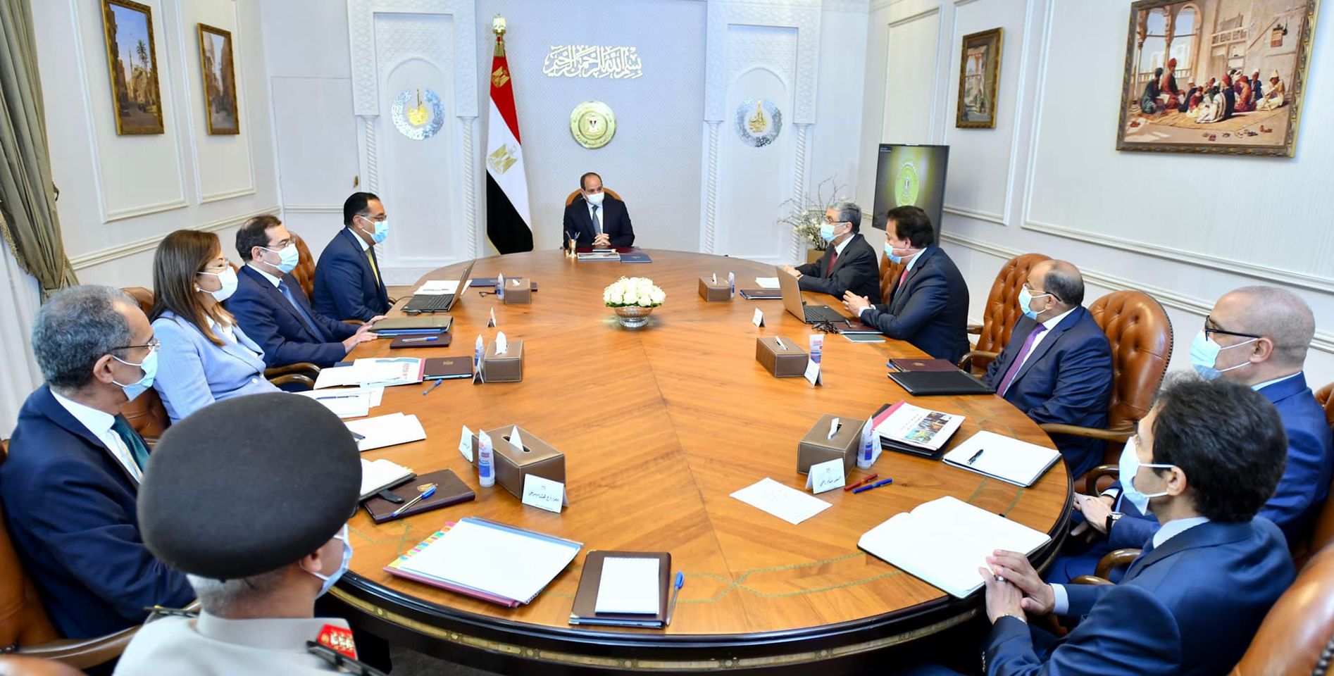 السيسي يوجه بالاعتماد على “المكونات المحلية” في تنفيذ مشروعات حياة كريمة