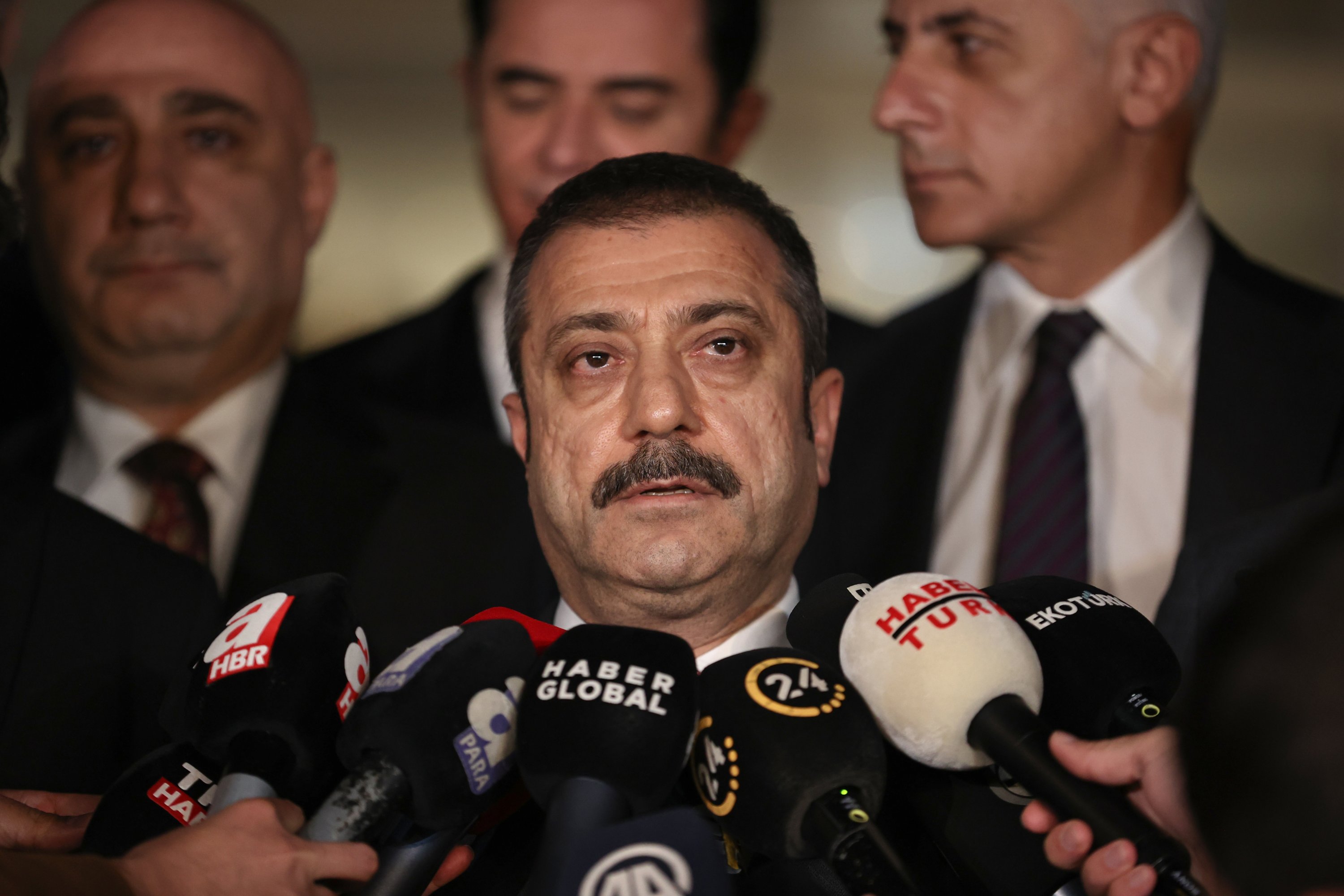 شهاب كافجي أوغلو محافظ البنك المركزي التركي ؛ تركيا