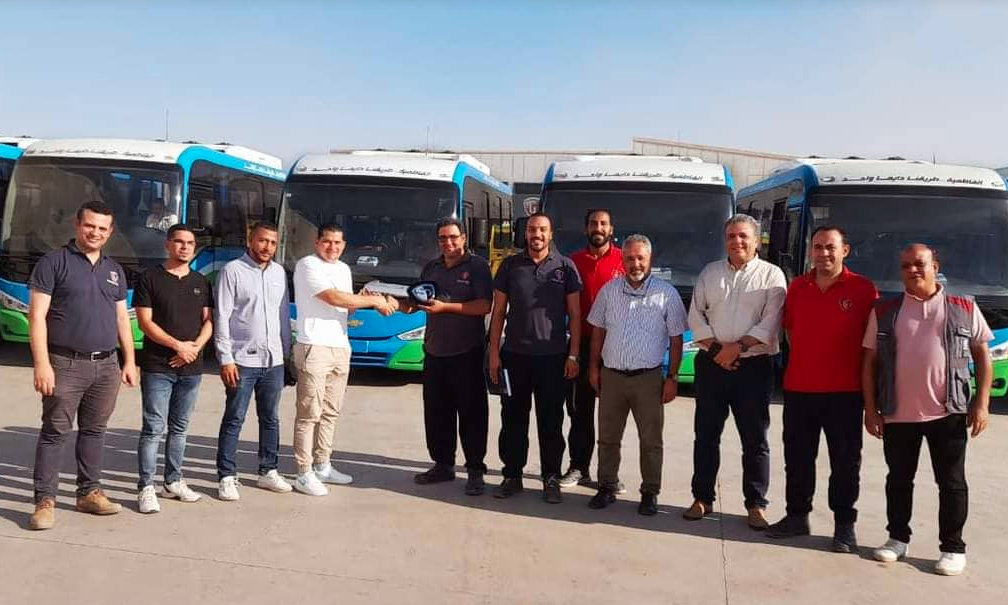 "جيوشى" تسلم الفاطمية للنقل والمواصلات دفعة جديدة من مينى باص الركاب غدًا