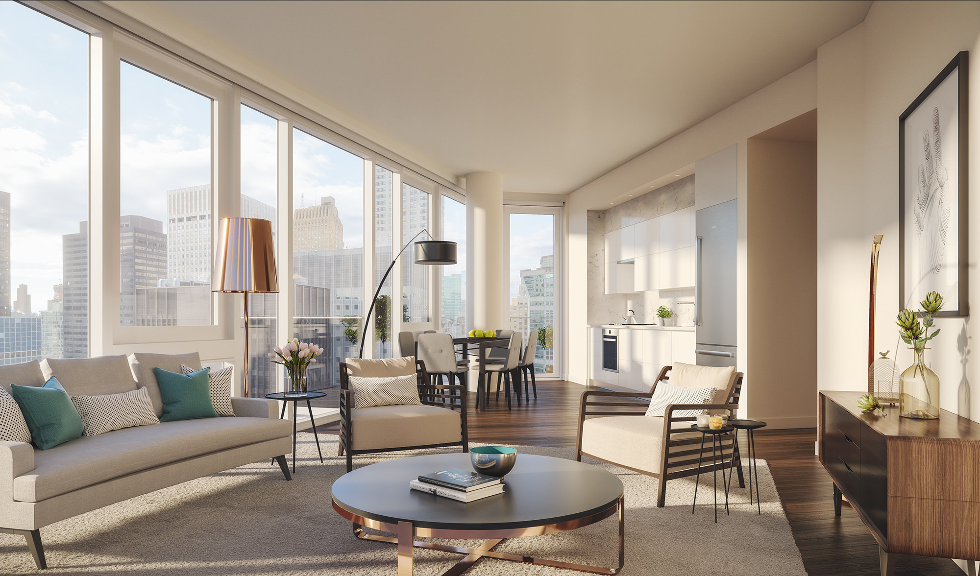 الشقق في مانهاتن ؛ العقارات فى أمريكا ؛ الولايات المتحدة الأمريكية