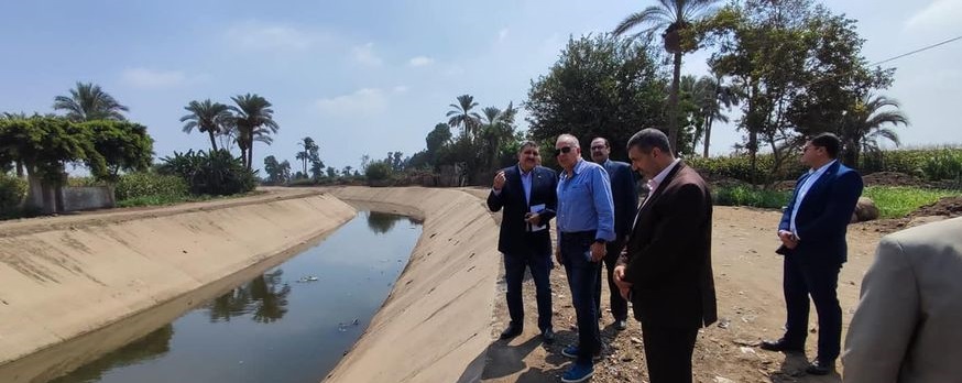 وزير الري يتفقد مشروعات الوزارة بمحافظة الشرقية
