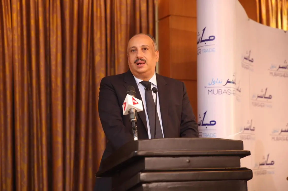 مصطفى الديباوى العضو المنتدب لشركة مباشر تريد لتداول الأوراق المالية