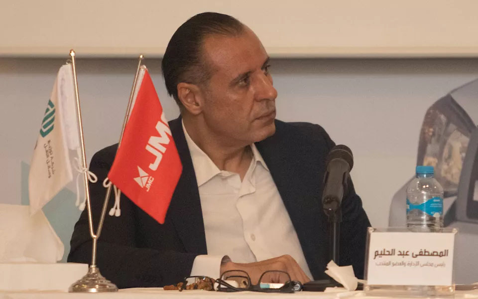 المصطفي عبد الحليم رئيس مجلس إدارة شركة TVD ؛ سيارات JMC