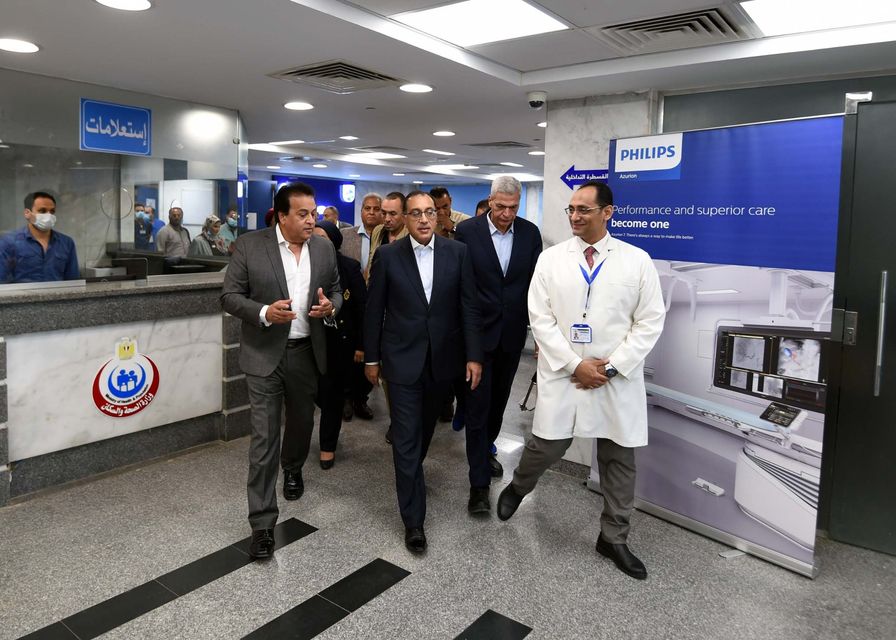 رئيس الوزراء يفتتح وحدتي الرنين المغناطيسي وقسطرة القلب والقسطرة التداخلية بمستشفى العلمين النموذجي