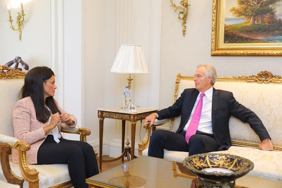 "المشاط" تبحث مع رئيس مؤسسة التغير العالمي دعم وترويج برنامج "نُوَفِّي"