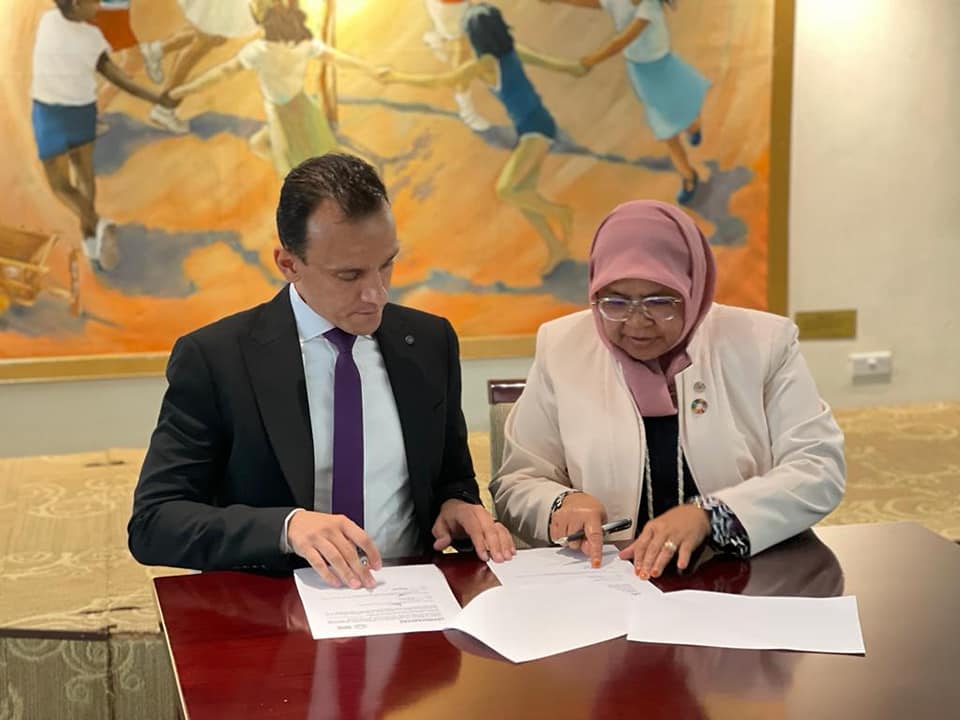 “الإسكان” تُوقع خطاب حسن نوايا مع برنامج الأمم المتحدة للمستوطنات البشرية لتنفيذ مبادرة المدن المستدامة