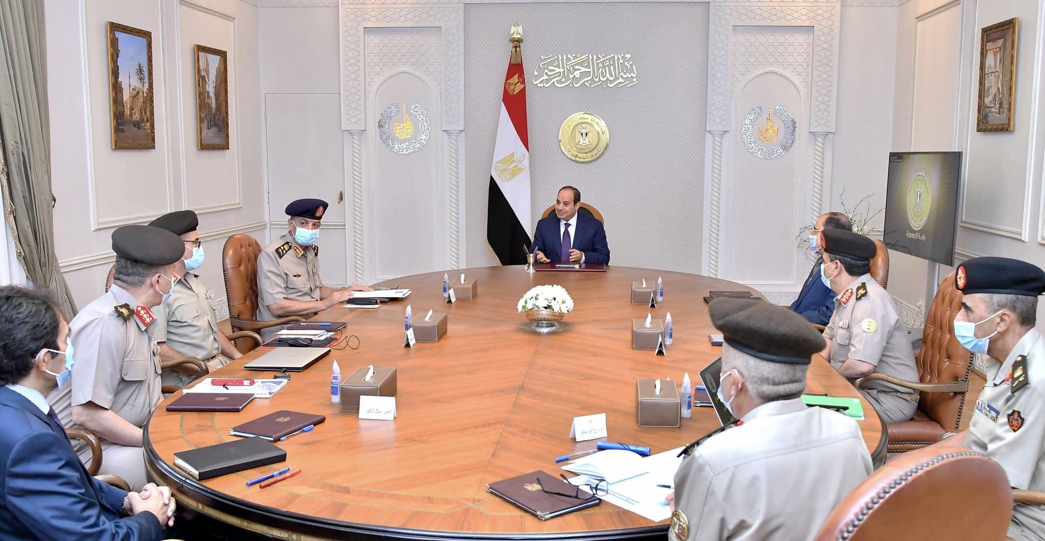 الرئيس السيسي يوجه باستكمال جهود زيادة مساحات استصلاح الأراضي في منطقة توشكى