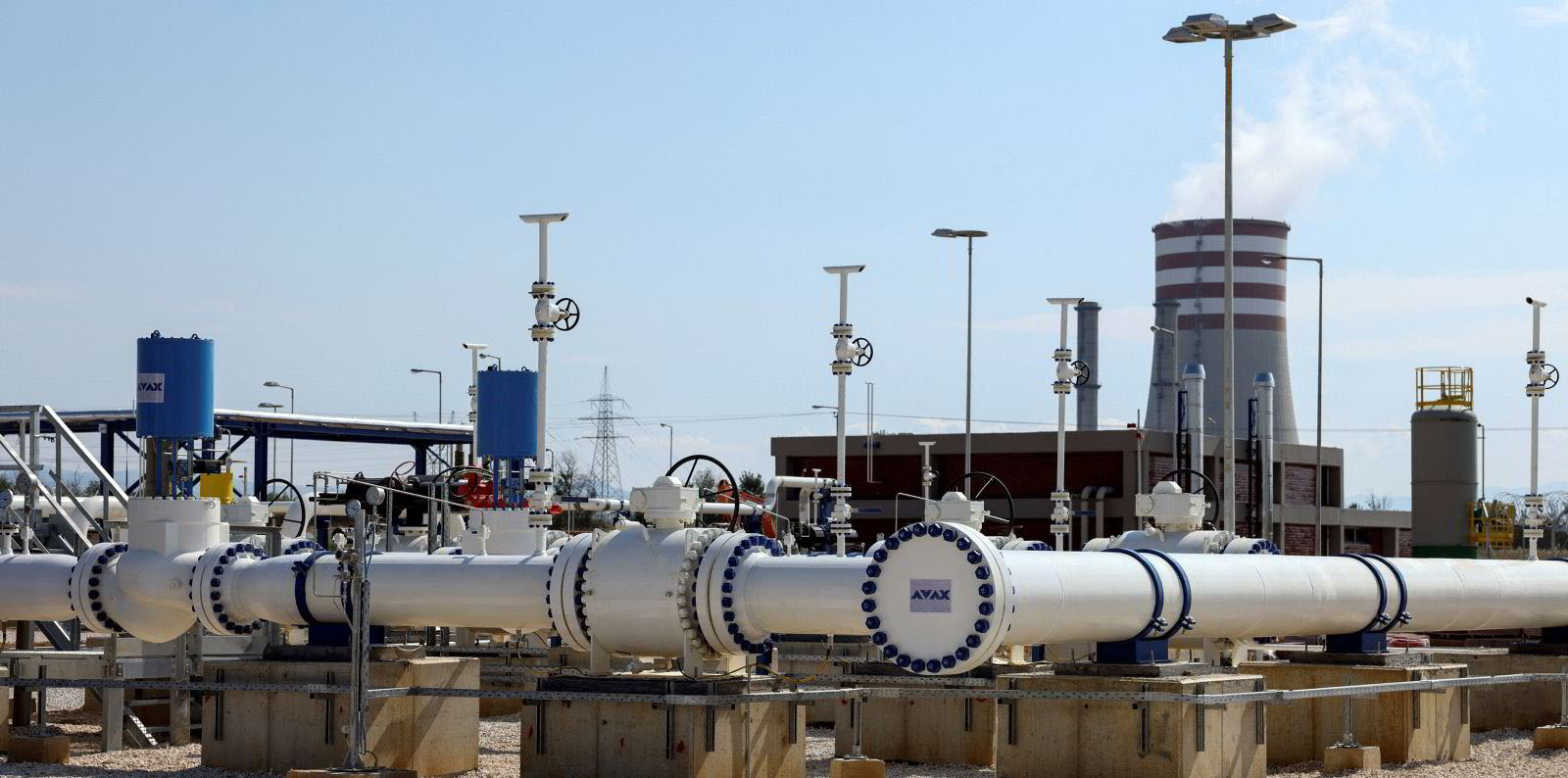 بدء تشغيل خط أنابيب الغاز بين اليونان وبلغاريا لتعزيز التدفقات