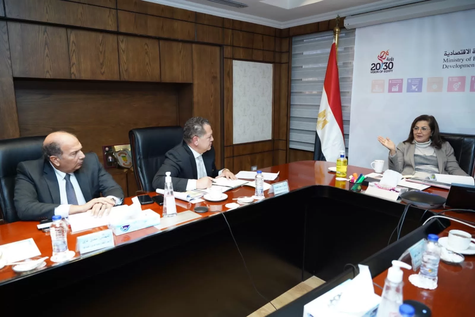 وزيرة التخطيط: فرص للتعاون بين مدينة طربول وصندوق مصر السيادي